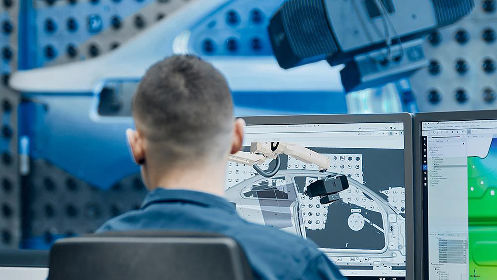 Echte omgeving in een virtuele simulatie