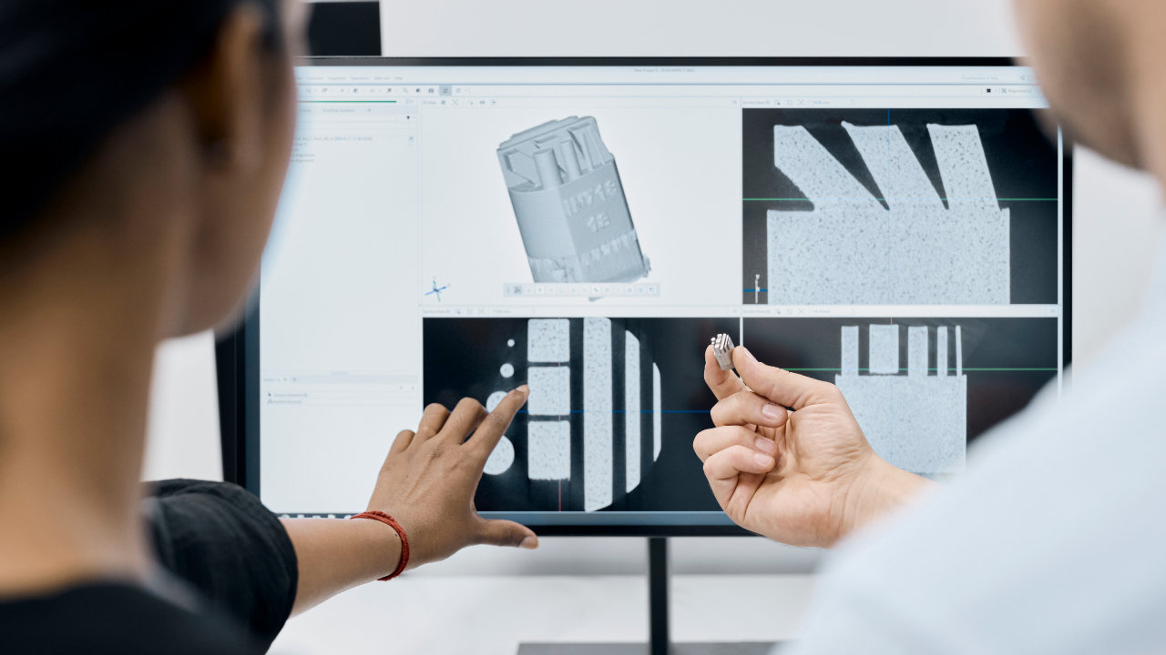 Scanner CT polyvalent pour petites et grandes pièces