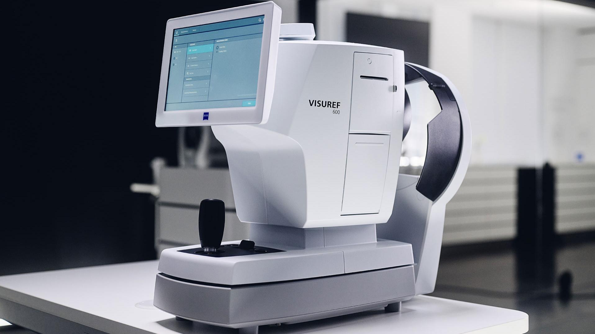 Une image de ZEISS VISUREF 600 vu du côté.