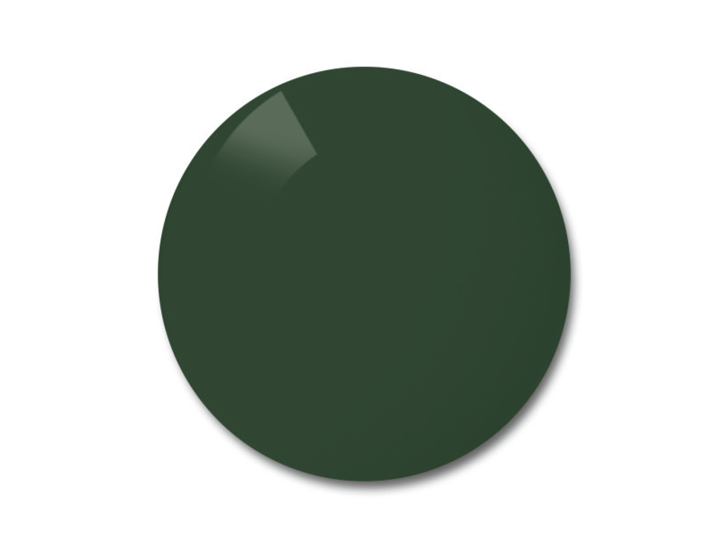 Kleurvoorbeeld voor de pioneer (grijs-groen) gepolariseerde brillenglazen.